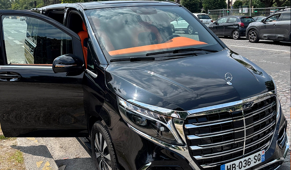 Extérieur du Mercedes Classe V